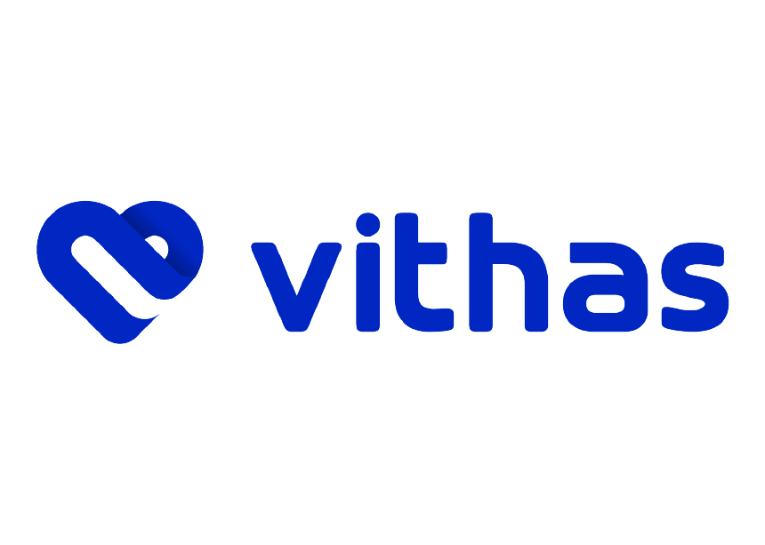 Logotipo hospital Vithas en Vitoria.